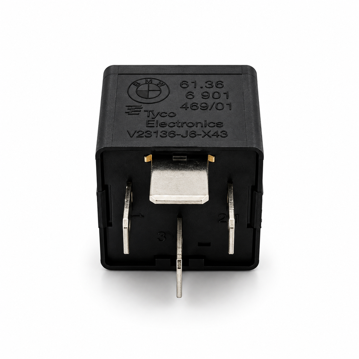 Mini BMW 4 Pin General DME Black Relay