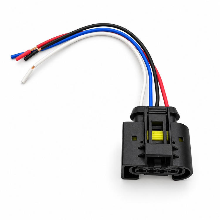 4 Pin Bmw 1 3 5 Series N52 N53 Electric Water Pump Replacement Wiring Loom Plug 11517546994 – MA007 – image 2