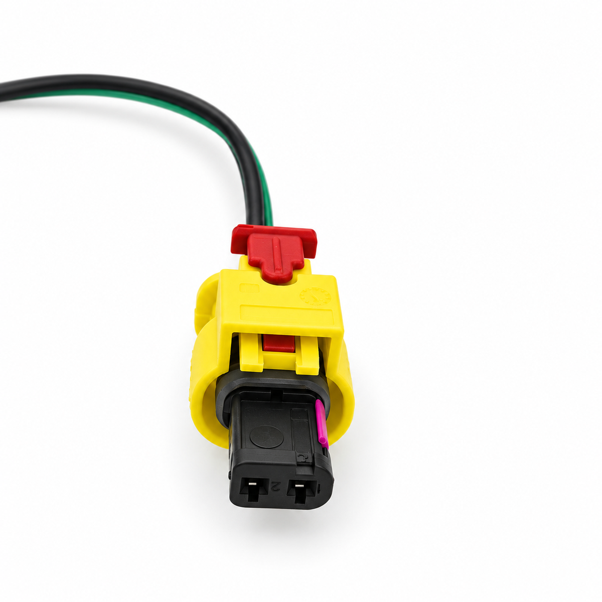 Audi A3 A4 A5 A6 A7 Q3 Q5 Q7 Crash Impact Sensor Connector Plug 2 Pin 5K0973323 – MA013 – image 2