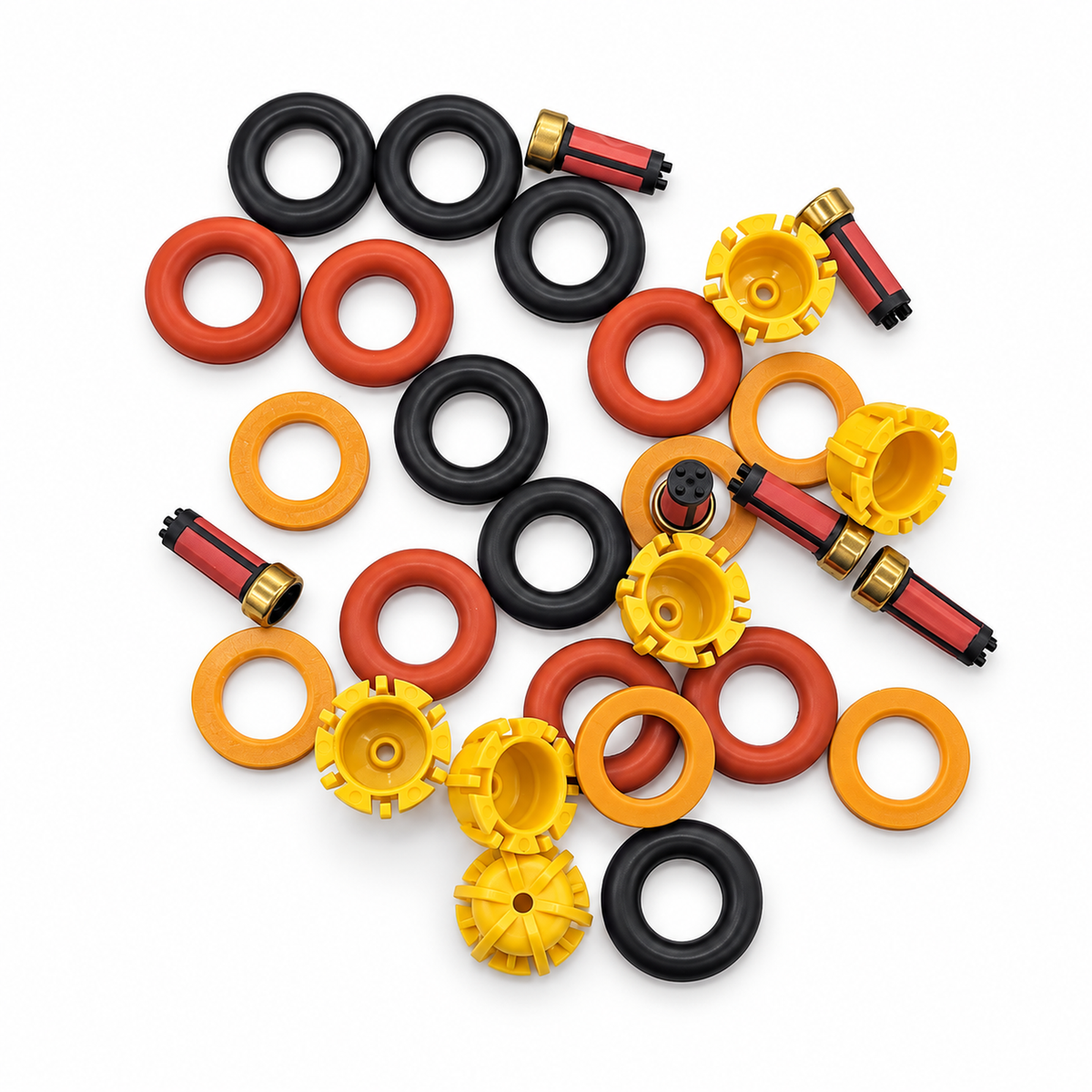 Gasket Set Repair Kit for BMW Fuel Injector E34 E39 520i 523i 525i 528i M50 M5 – MA043 – image 6