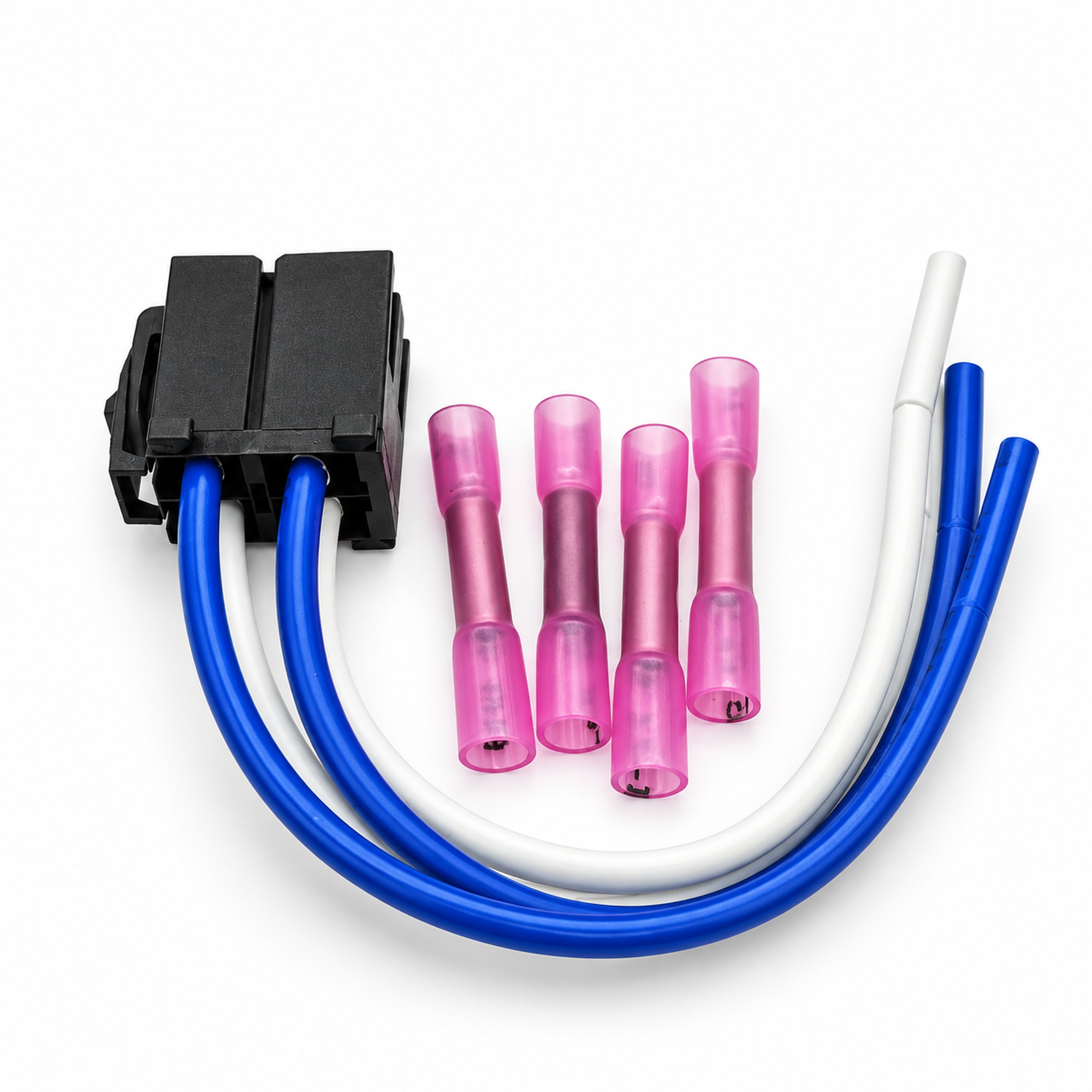 4 Pin Connector Repair Kit for Ford Resistor Regulator Heater Blower B197 – MA051 – image 1