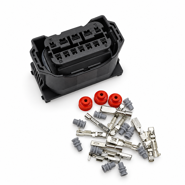 12 Pin Front Headlight Light Wiring Harness Repair Kit Connector for BMW Mini 6925638DX – MA054 – image 2