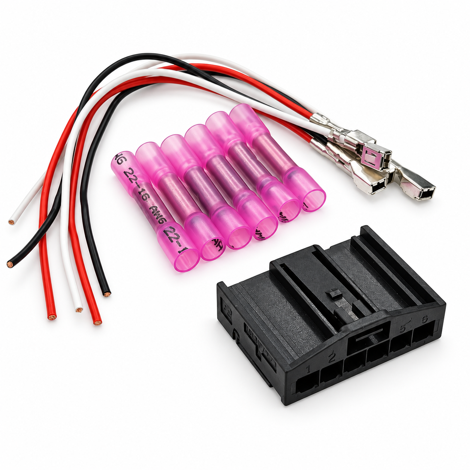 6 Pin Rear Light Plug Connector Pre-Wired Pigtail For BMW MINI R50 R52 R53 R56 R57 – MA086 – image 1