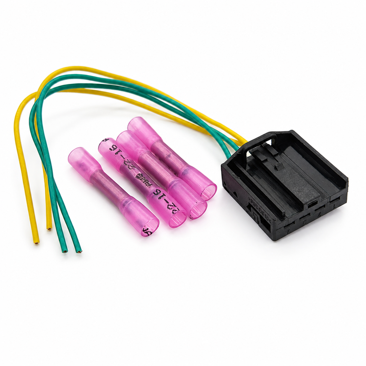 Tail Light Connector Tail Lamp Subwoofer 4 Pin + Strand Repair For BMW #Z195