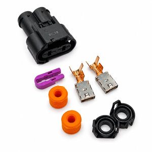 Repair kit 2 pin plug like 4G0906234A for Audi steering servo repair