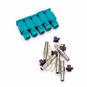 1 Pin 5 Sets Fakra Male Antenna Connector Repair Kit for RG174/RG316 Cable Adapter – MA106 – image 3
