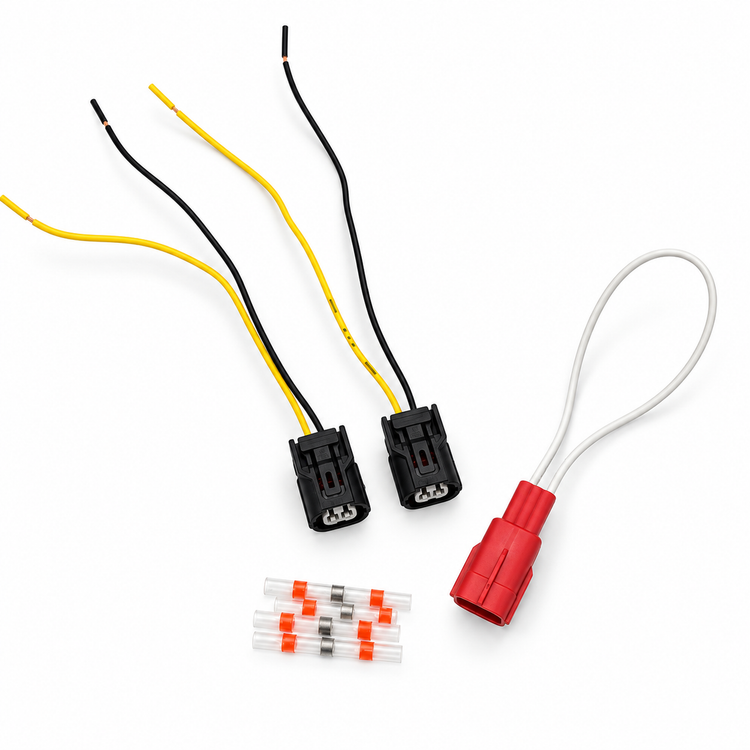 2 Pin Honda X-Adv Twin Fog light adaptor connectors + SCS coding connector upto 2025 – MA136 – image 2