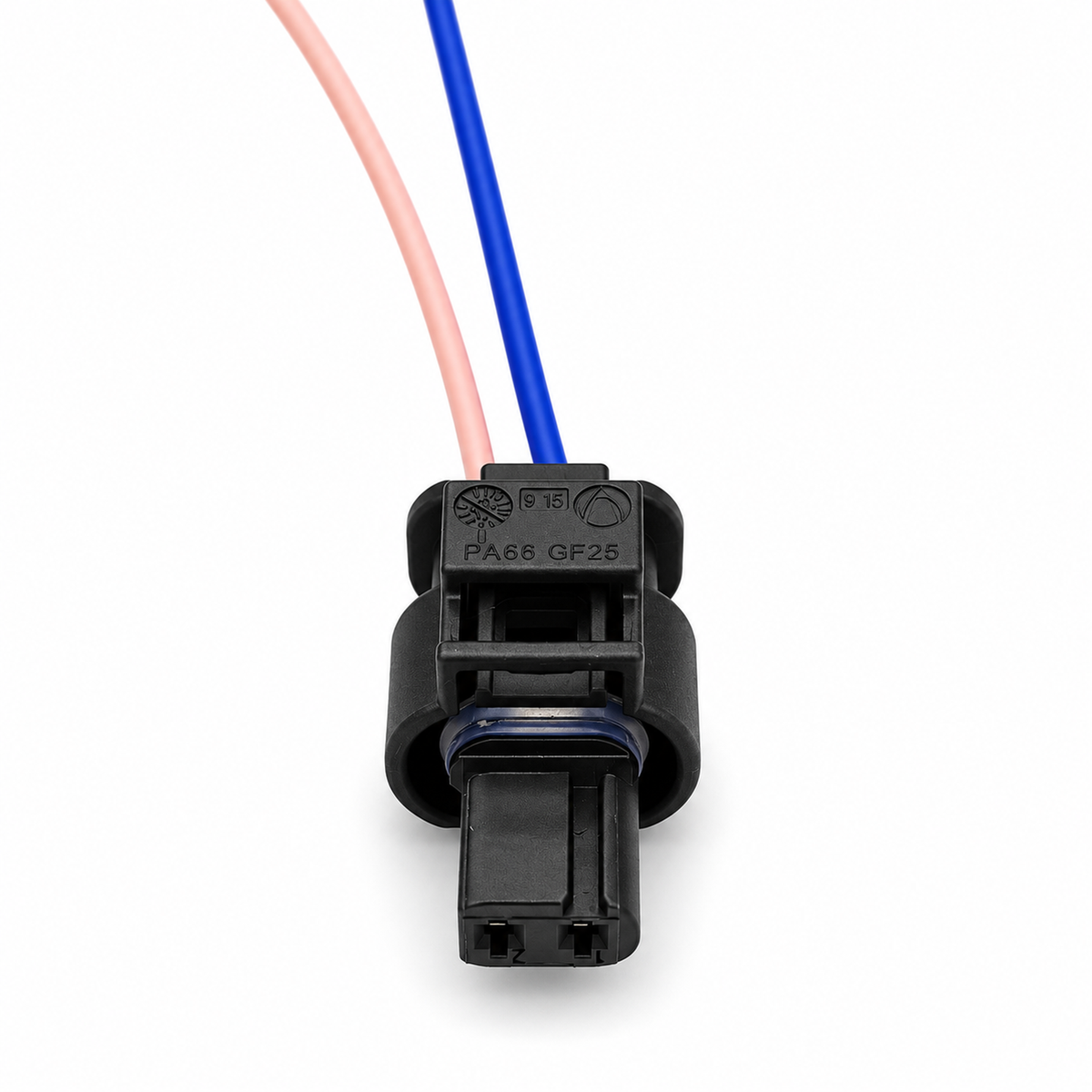 BMW 2 pin Connector plug (wired) for DIN socket, USB Touratech Dual USB – MA137 – image 2