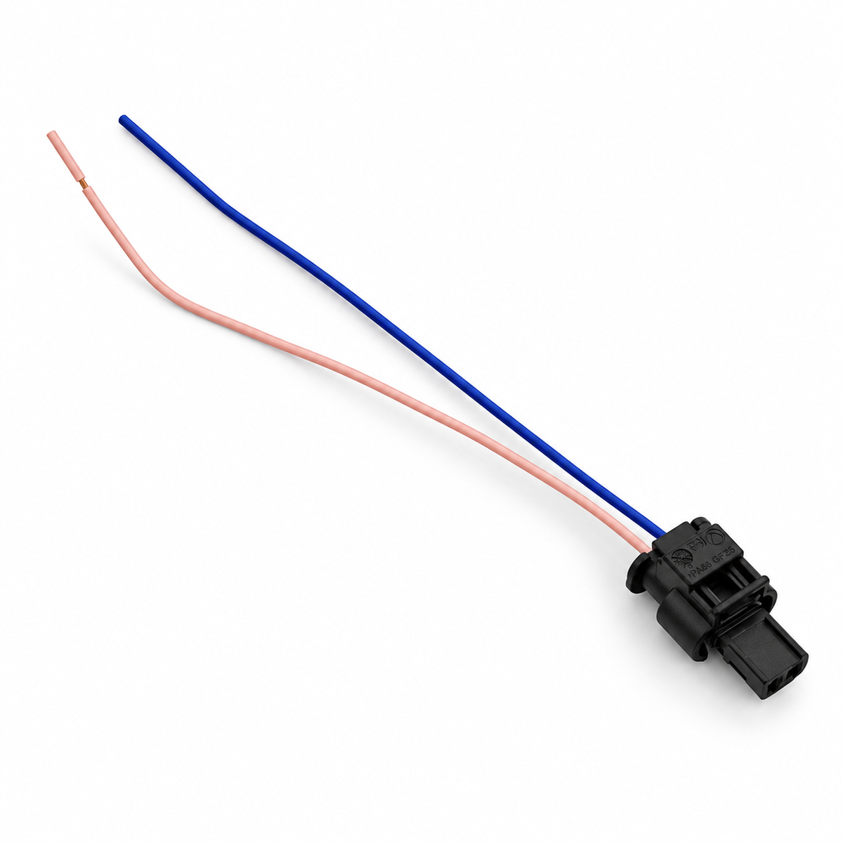 BMW 2 pin Connector plug (wired) for DIN socket, USB Touratech Dual USB – MA137 – image 3