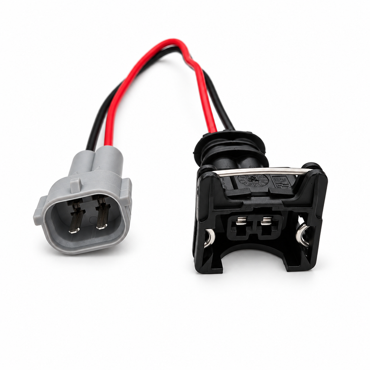 2 Pin 1 Pcs Fuel injector Adapters Harness Connector For Denso to EV1 Jetronic Male Female convert Wired – MA185 – image 6