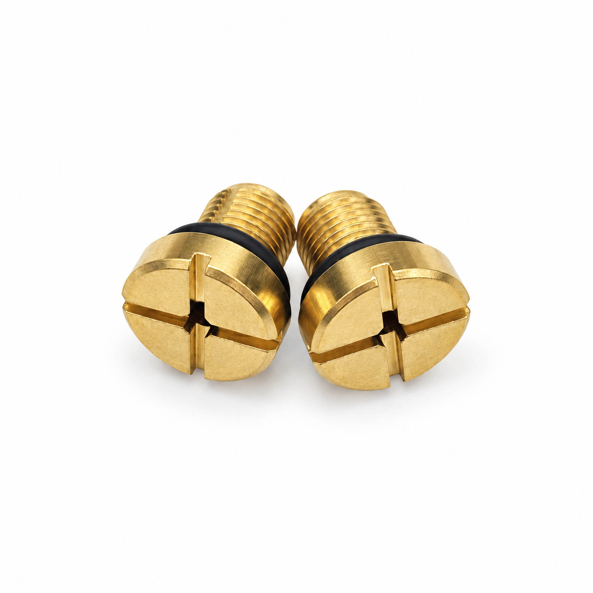 2x 17111712788 11537793373 17110141325 Radiator Overflow Coolant Expansion Tank Bleed Screw Brass for BMW – MA200 – image 1