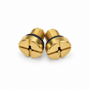 2x 17111712788 11537793373 17110141325 Radiator Overflow Coolant Expansion Tank Bleed Screw Brass for BMW – MA200 – image 1