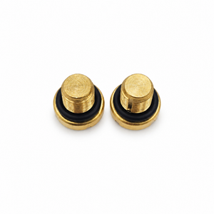 2x 17111712788 11537793373 17110141325 Radiator Overflow Coolant Expansion Tank Bleed Screw Brass for BMW – MA200 – image 2