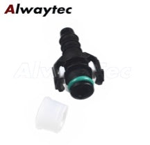 NW3 NW4 Car Water Hose Connector D12-ID8-90/180 Degree L Type Fuel Pipe Quick Fitting for Auto