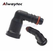9.89 ID6 ID8 ID12 Fuel Line Quick Connector Plastic Fuel Hose Joint Pipe Fitting Female Connectors For Petrol Diesel Straight VW