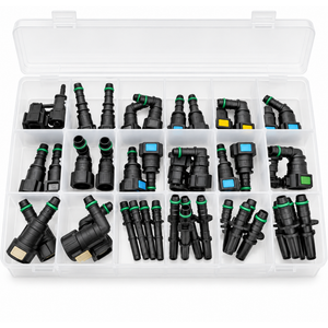 46pcs/Lot Box Package 6.3 ID3-ID6 /7.89 ID6-ID8 /9.49 ID6-ID8 /9.89 ID8 Fuel Line Hose Quick Release – MA215 – image 1
