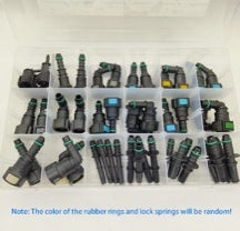 46pcs/Lot Box Package 6.3 ID3-ID6 /7.89 ID6-ID8 /9.49 ID6-ID8 /9.89 ID8 Fuel Line Hose Quick Release Connector