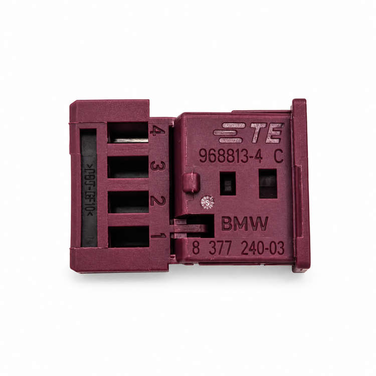 4 Pin 4-hole ambient light sensor harness plug connector, BMW 4P sheath with terminal 968813-4 - F – MA260 – image 3