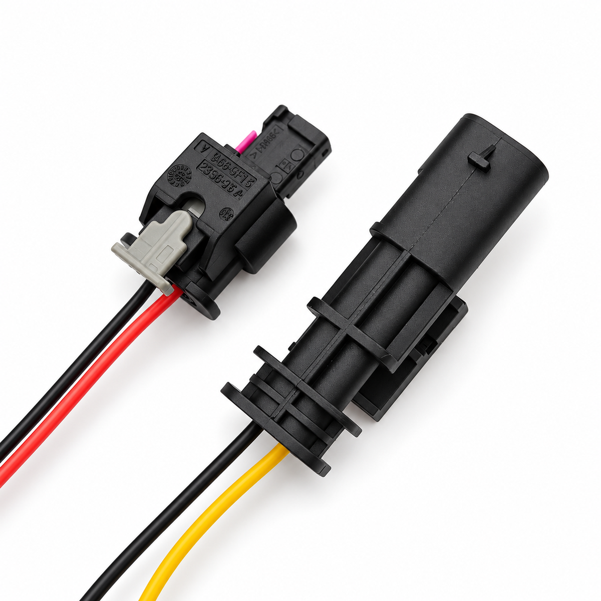 2 Pin 1-1718643-1 1-1703498-4 4F0973702 4F0 973 702 Auto Fuel Injector Connector Wires Waterproof Impact – MA262 – image 1