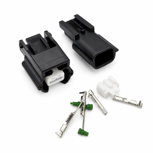 2 Pin Auto Sealed Connector Back-up Lamp Plug Socket Small Lights Fog Lamps For Honda Nissan Infiniti 7282-2090-30 7283-2090-30