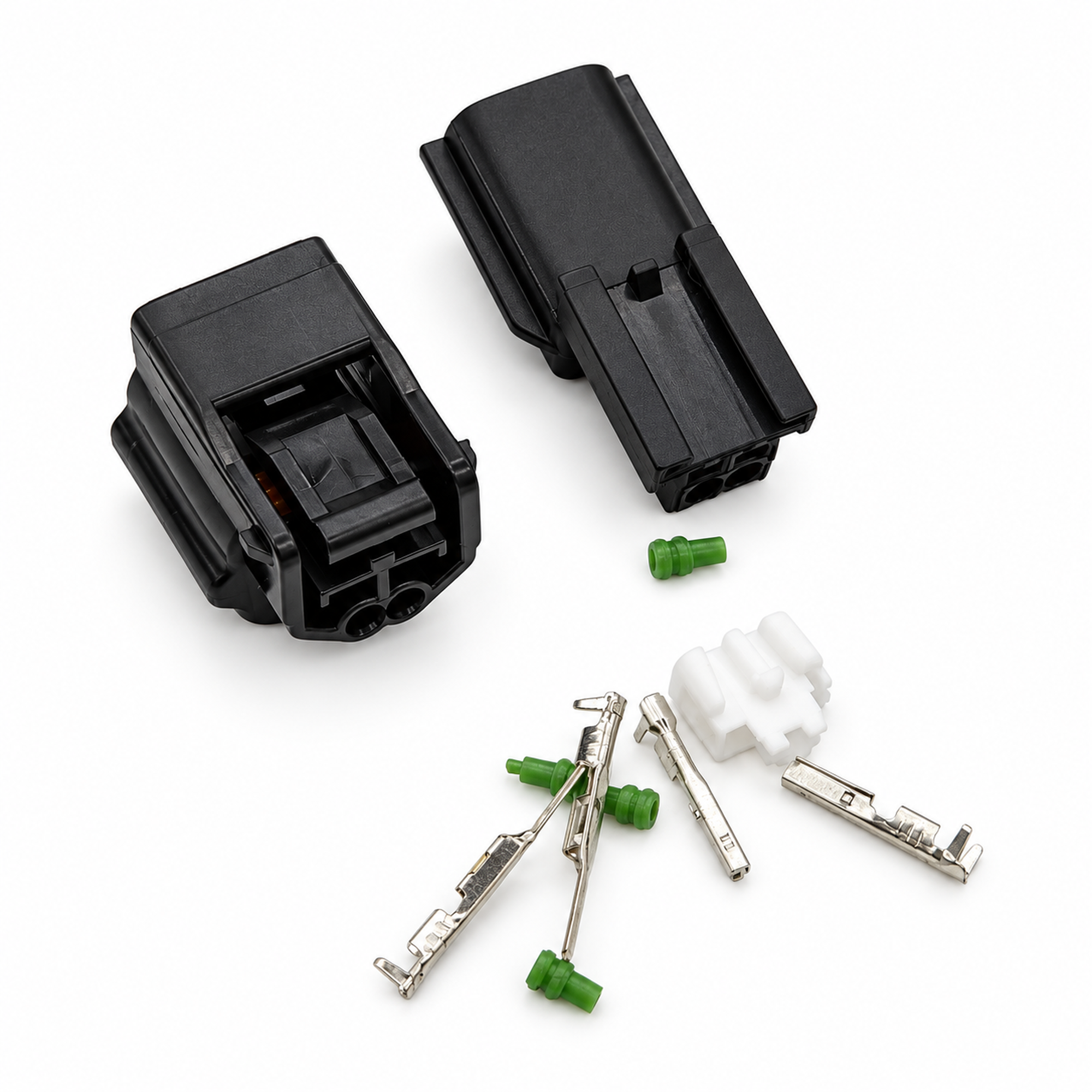 2 Pin Auto Sealed Connector Back-up Lamp Plug Socket Small Lights Fog Lamps For Honda Nissan Infiniti – MA264 – image 1