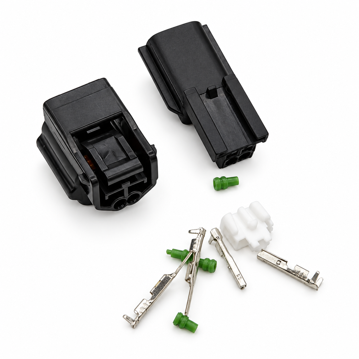 2 Pin Auto Sealed Connector Back-up Lamp Plug Socket Small Lights Fog Lamps For Honda Nissan Infiniti – MA264 – image 1