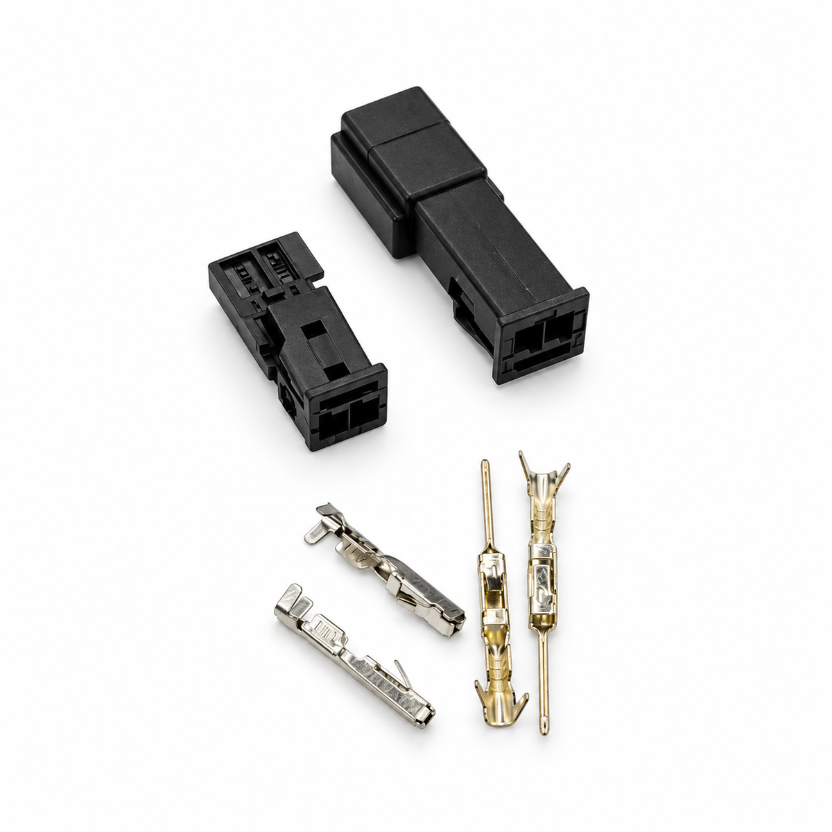 2 Pin Auto Connector High Pitched Horn Harness Plug For Benz BMW VW Audi 1-968699-1 1-1718333-1 9-968554-1 – MA265 – image 1