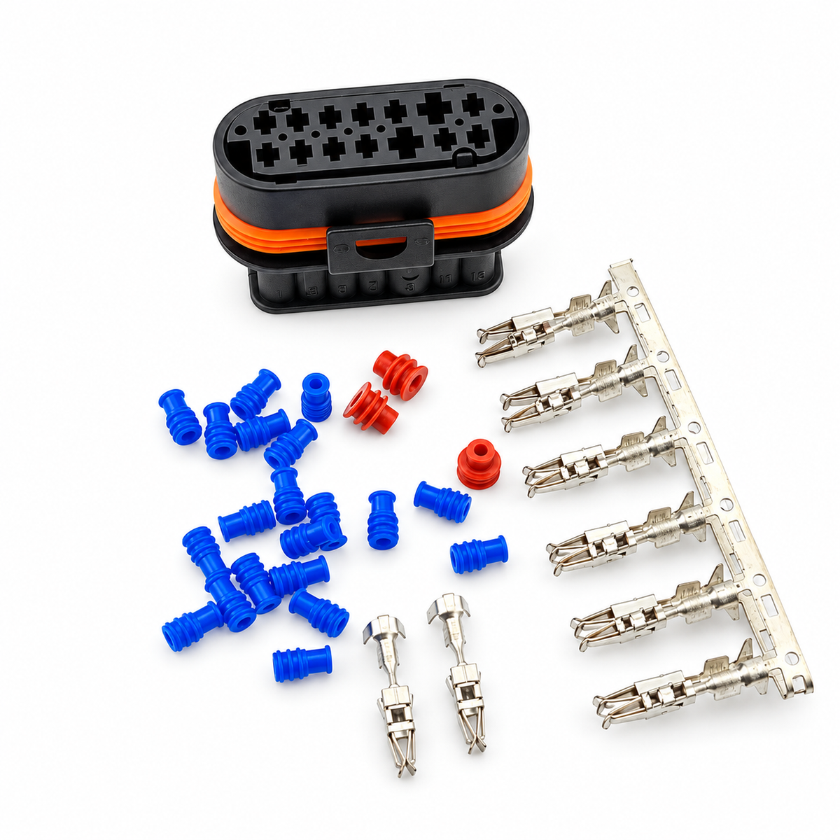 14 Pin Auto Connectors Diesel Parking Heater Wire harness Plug 225201040011 967526-1 For D5WZ D5WS D3WZ – MA344 – image 2
