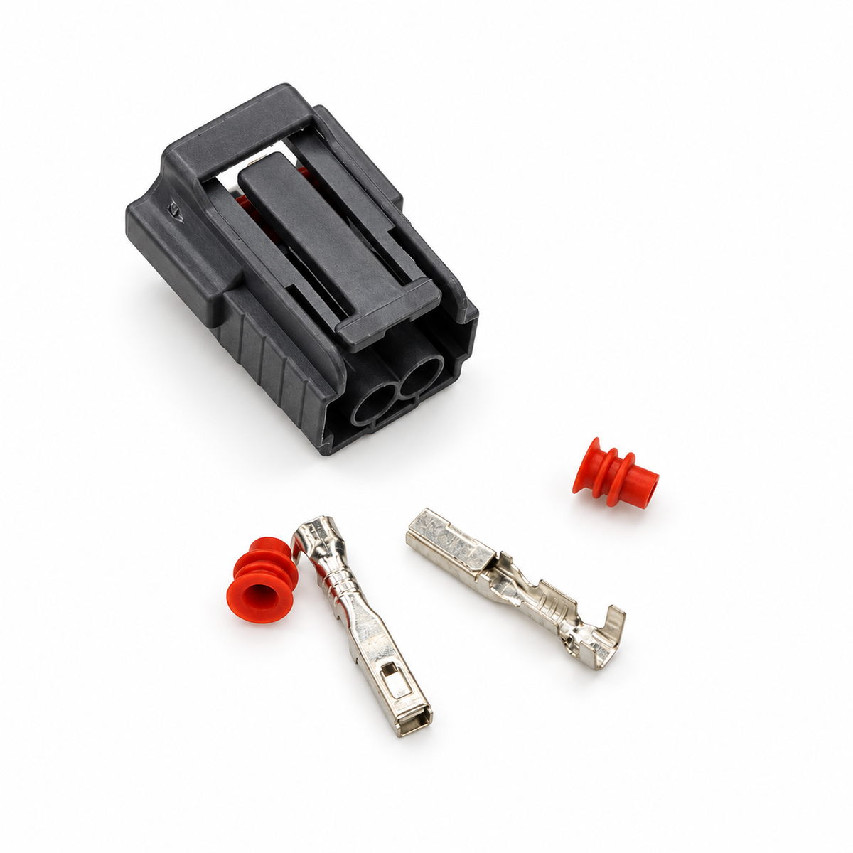 2 Pin Auto Fuel Injector Connector Wire harness Plug 06A973722 6195-0043 8E0973722 6189-6872 6189-0735 – MA366 – image 1