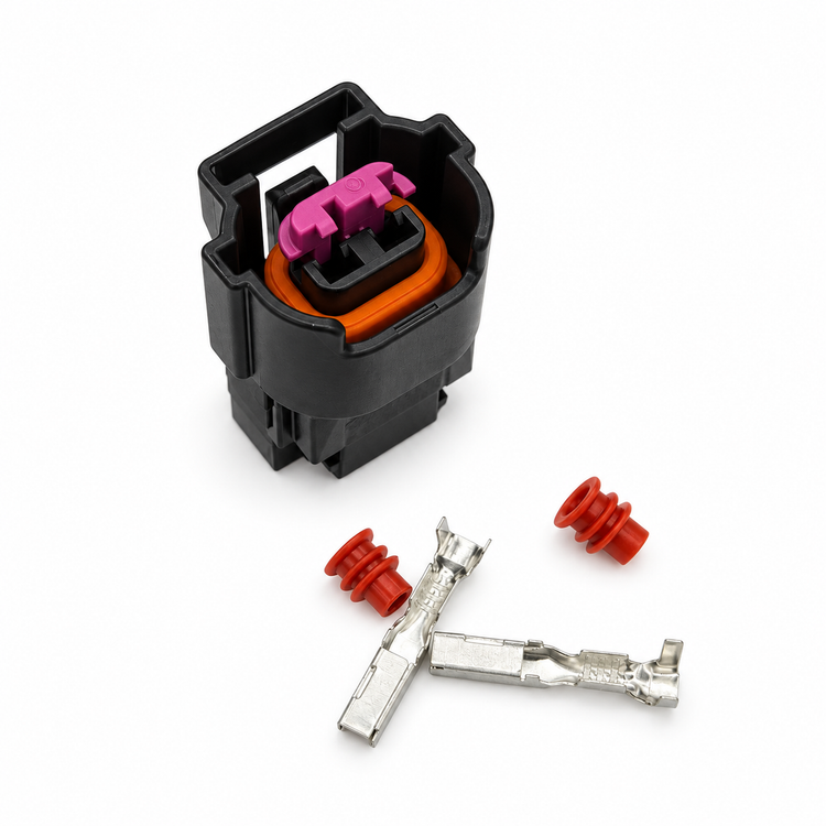2 Pin Auto Fuel Injector Connector Wire harness Plug 06A973722 6195-0043 8E0973722 6189-6872 6189-0735 – MA366 – image 11