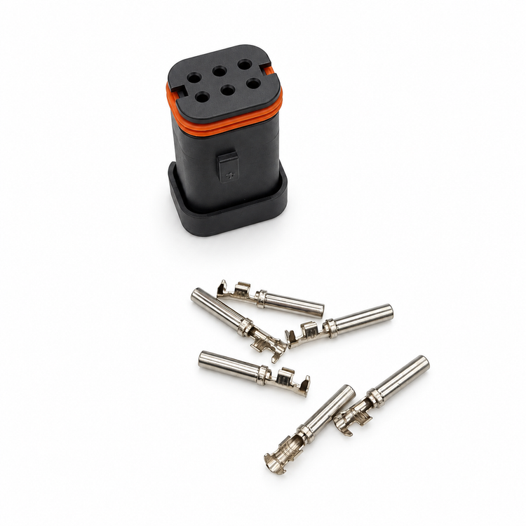 6 Pin female Automotive waterproof connector For Deutsch DT16-6S-KP01 DT series Plug ASM Harness plug – MA386 – image 2