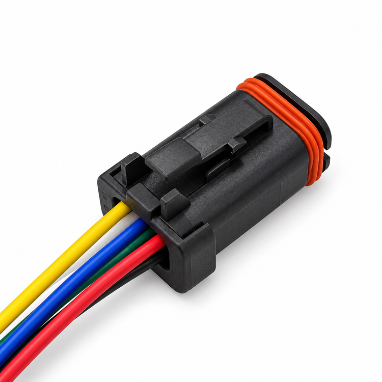 6 Pin female Automotive waterproof connector For Deutsch DT16-6S-KP01 DT series Plug ASM Harness plug – MA386 – image 4