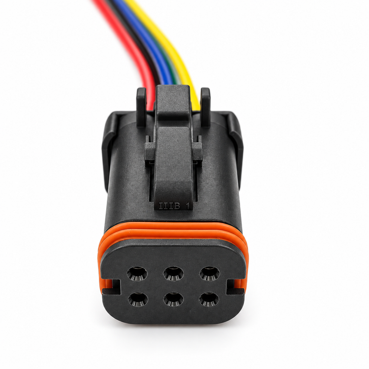 6 Pin female Automotive waterproof connector For Deutsch DT16-6S-KP01 DT series Plug ASM Harness plug – MA386 – image 5
