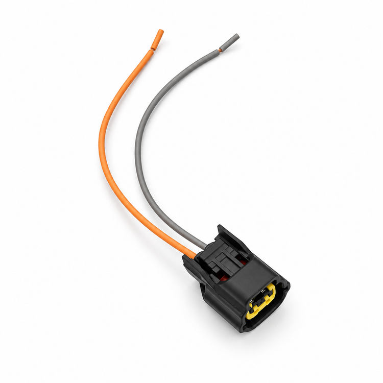 2 Pin Automotive Water temperature sensor solenoid valve connector Horn Injector harness plug E02F8 – MA433 – image 6