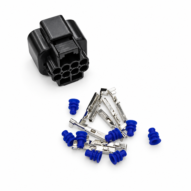 1 set 8 pin male or female Automotive Waterproof connector housing plug Headlight Socket PB625-08027 – MA439 – image 1