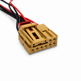 A B C brown with wires