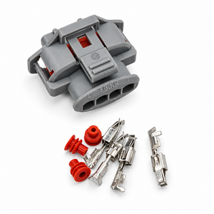 Grey 4 Pin way female Automotive waterproof connector ignition coils connectors 30728019 1928404993 0 221 – MA454 – image 1
