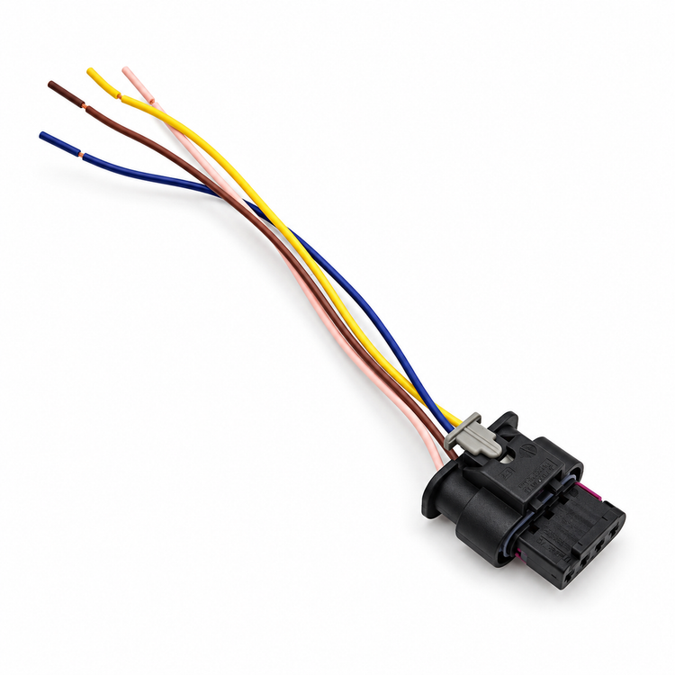 4 Pin Fuel Injector Intake Pressure Sensor Plug Nitrogen oxygen sensor plug water temperature sensor – MA473 – image 3
