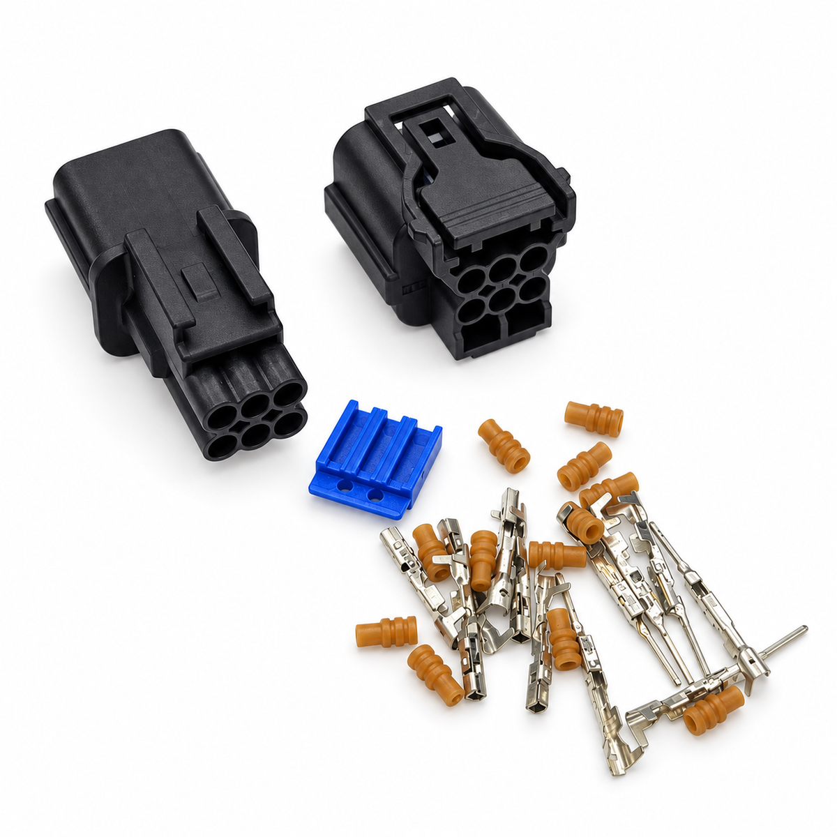 6 Pin Auto Waterproof Socket Car taillights Wire Harness Connector Front bumper radar plug HP281-06020 – MA499 – image 1
