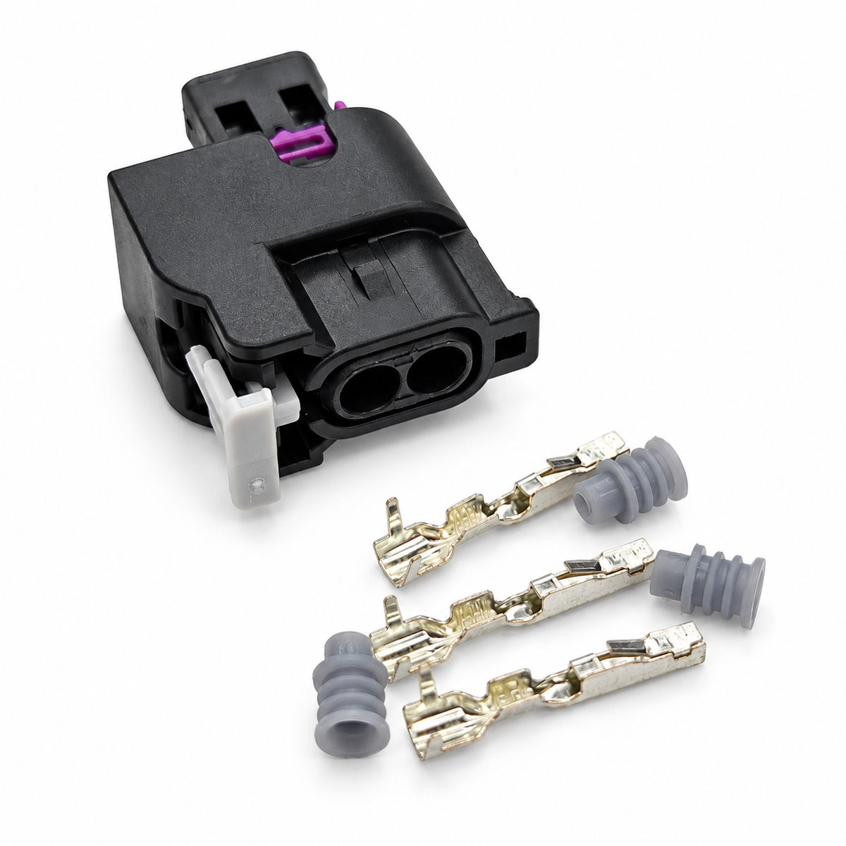 2 Pin female Automotive waterproof connector Car Fuel injector sensor harness plug 1-1564440-1 1-1718811-1 – MA514 – image 1