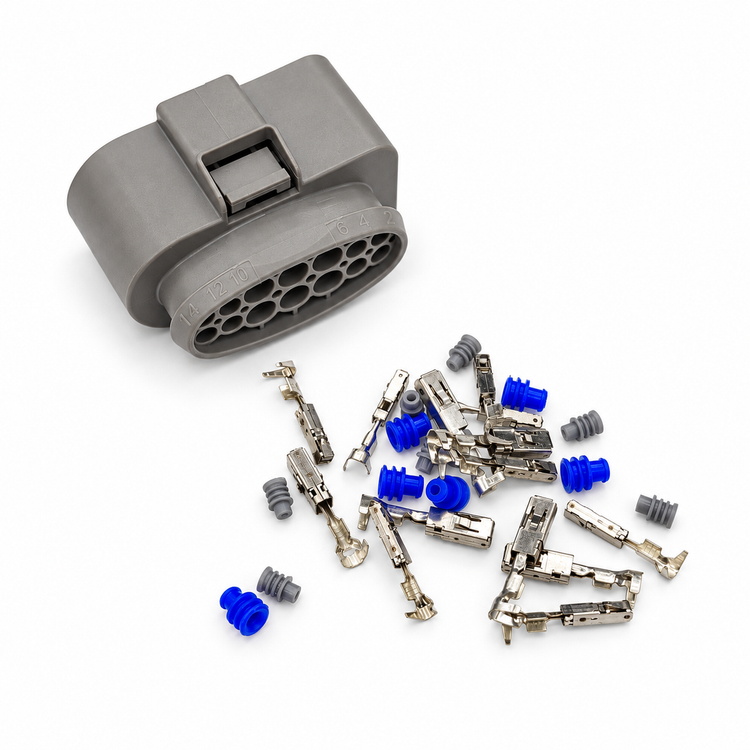 14 Pin/way Car headlight wiring harness plug waterproof connector 5Q0973737 5Q0 973 737 5Q0973837 5Q0 973 – MA516 – image 1