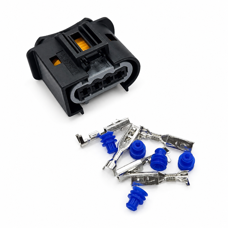 4 Pin Automotive waterproof connector Ignition coil throttle Wire harness plug 09448401 9653811580 661640 For PEUGEOT CITROEN