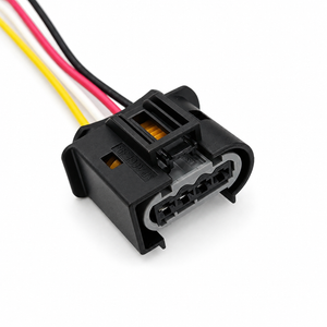 4 Pin Automotive waterproof connector Ignition coil throttle Wire harness plug 09448401 9653811580 661640 For PEUGEOT CITROEN – image 2 of 11