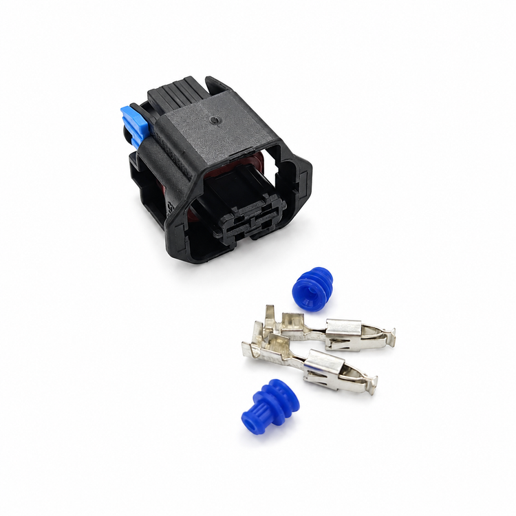 2 Pin female automotive waterproof Connector Fuel injector ignition coil plug Sensor wiring harness plug 15397337 15426723 – image 2 of 23