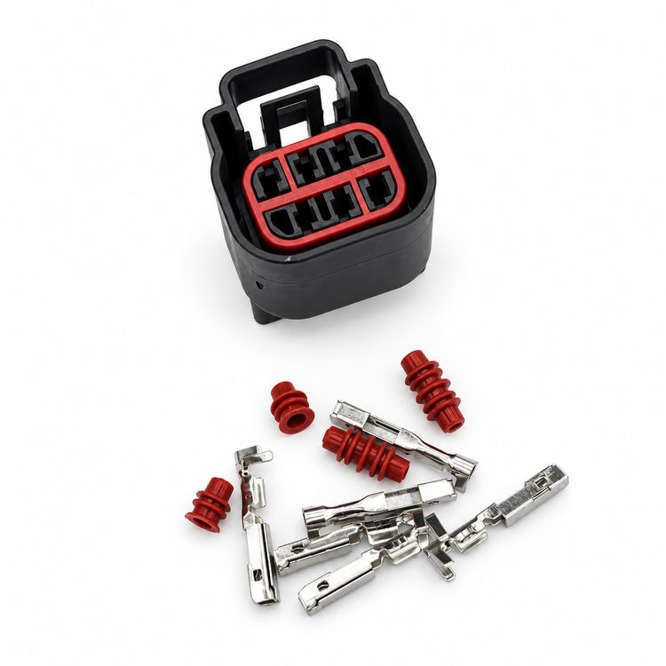 6 Pin Automotive waterproof connector Rear Tail Light Plug Taillight Wiring Harness Plug E-5651 For Jaguar – MA535 – image 2