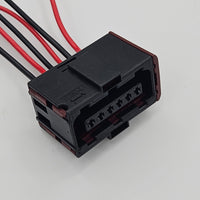 Female with wires