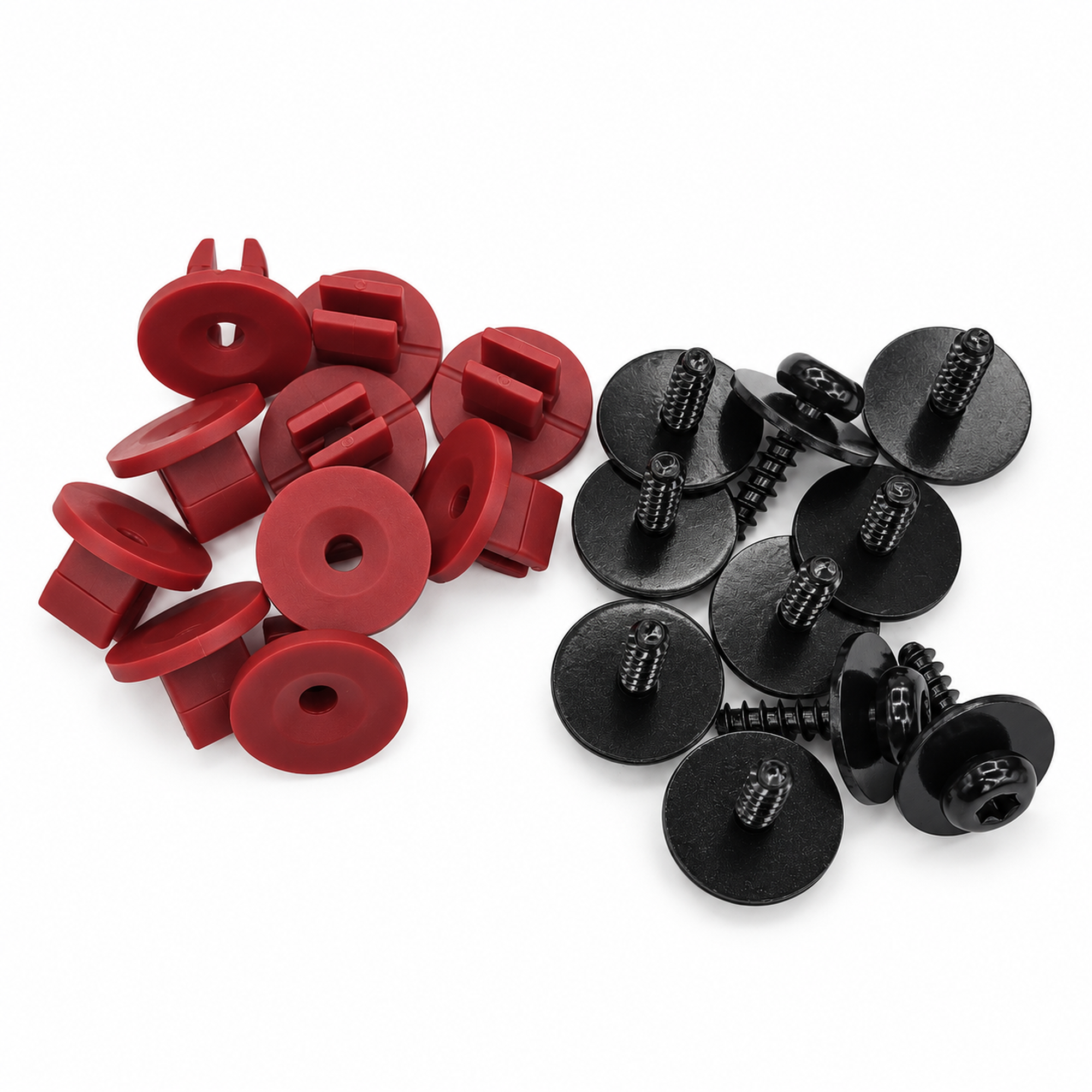 20pcs Engine Undertray Screws Nuts Guard Cover Black metal For Ford Fiesta Focus MK2 MK3 Kuga Mondeo Car – MA581 – image 5