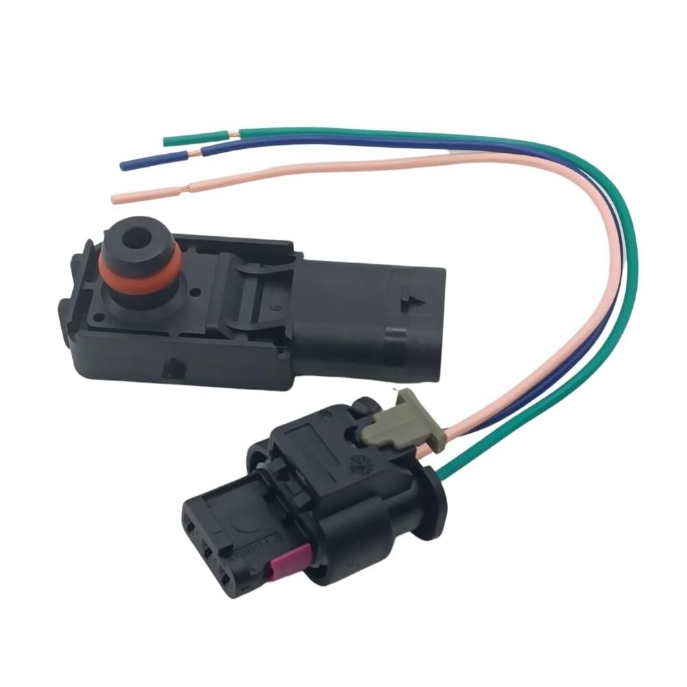 MAP Brake Booster Pressure Sensor & Connector for Audi A1 3 4 5 6 7 8, Q5 8 & TT