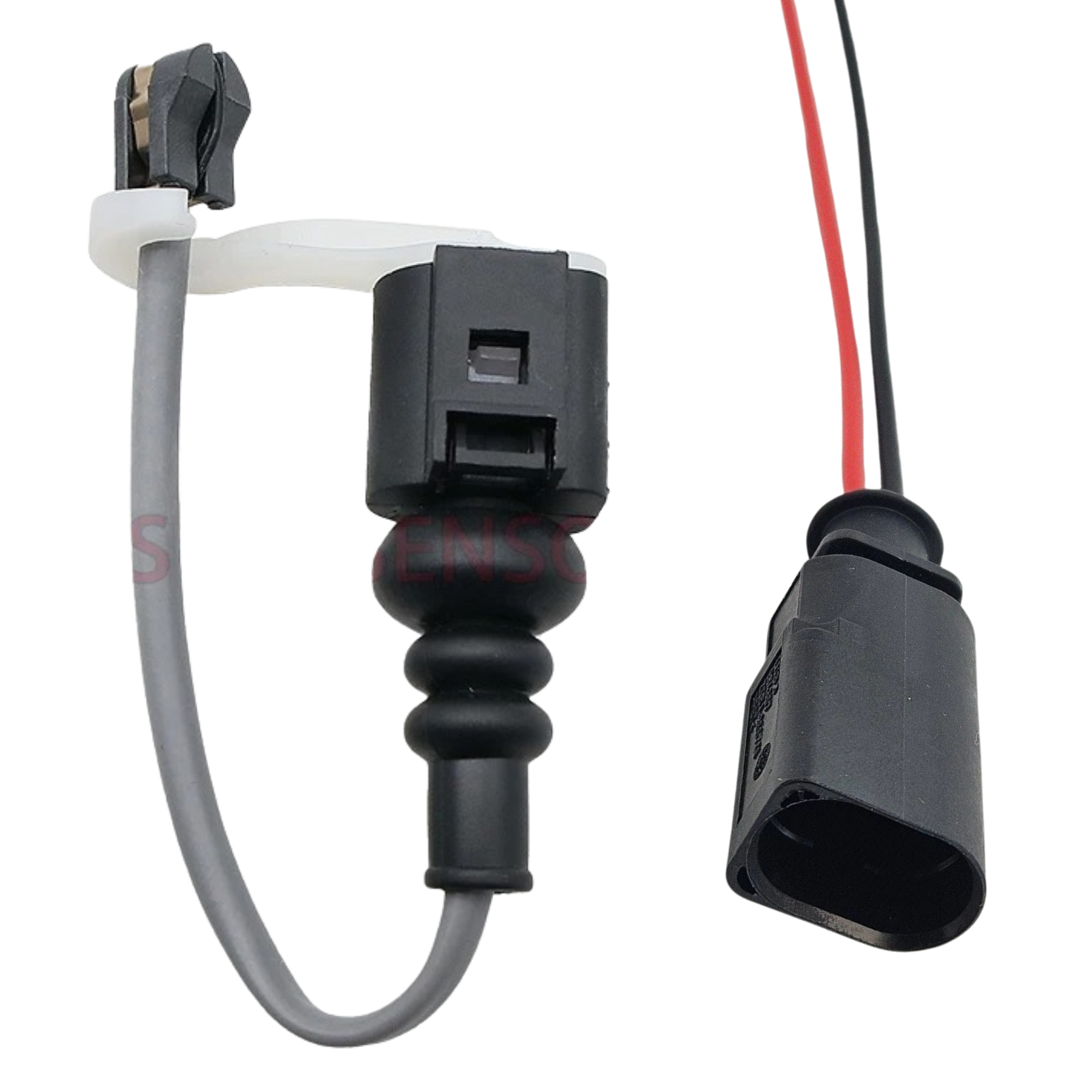 Front Brake Pad Wear Sensor 8V0615437 with 1J0973802 Plug Audi VW Skoda Cupra