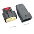 For Molex 12 Pin Wire Connector, Harley BLACK Waterproof, Sealed Kit, MX150 CPA